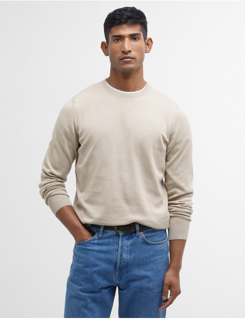 Pima Cotton Crew Neck Jumper