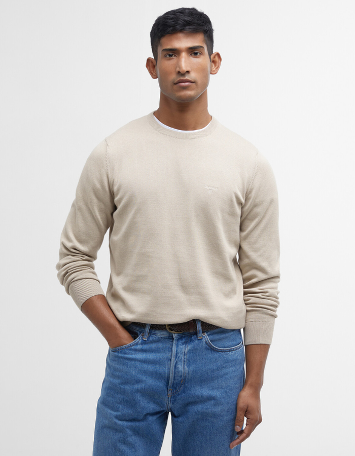 Pima Cotton Crew Neck Jumper