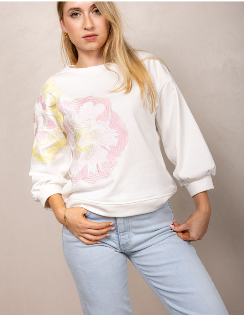 Senso 3/4 mouw pull geel