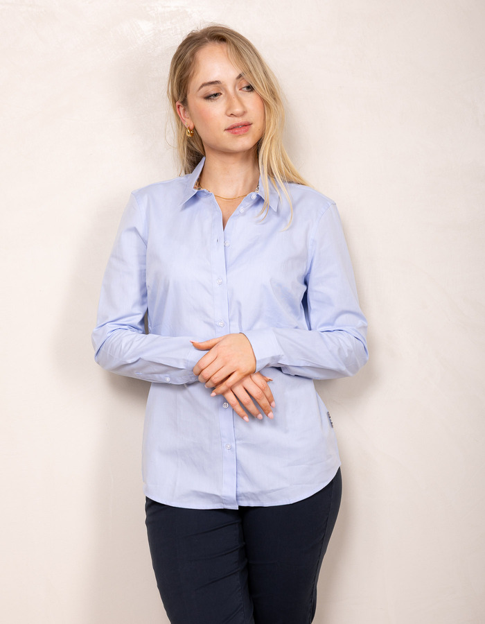 Barbour t-shirt blauw