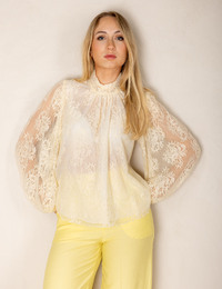 Rinascimento lange mouw bloes wit