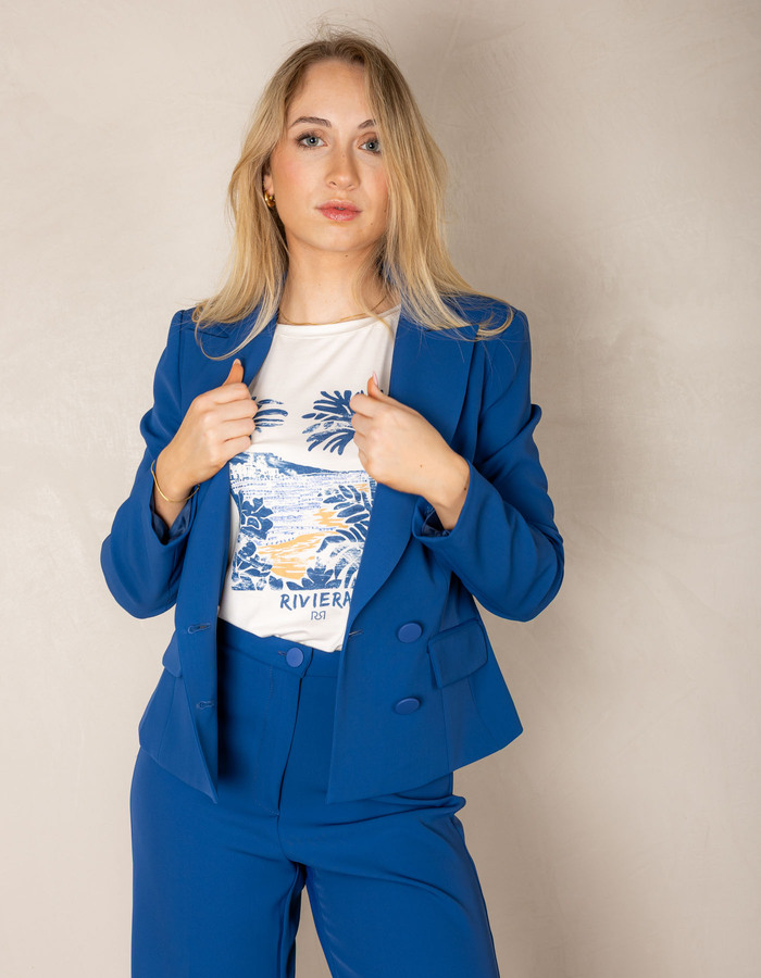 Rinascimento blazer blauw