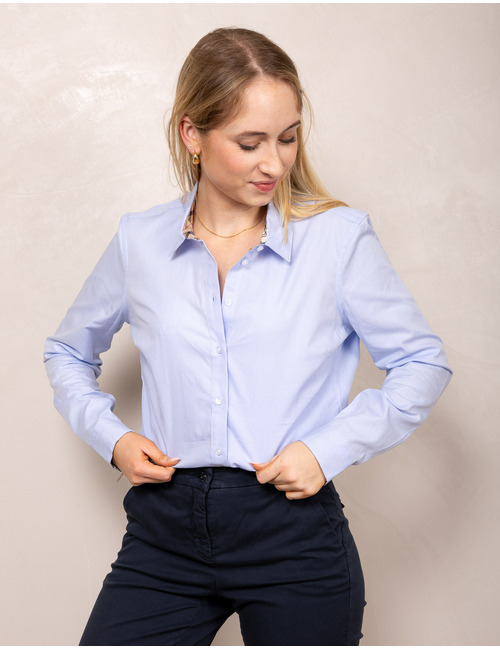 Barbour t-shirt blauw