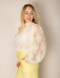 Rinascimento lange mouw bloes wit