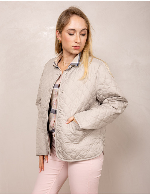 Barbour bomberjas ecru