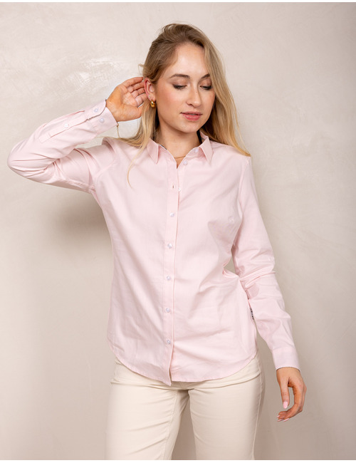 Barbour t-shirt roze