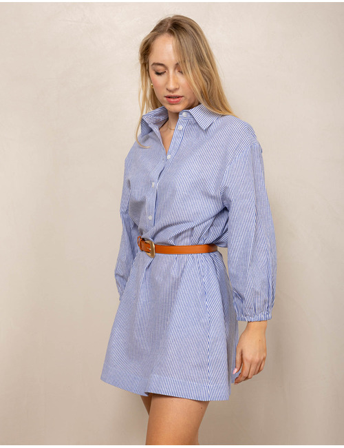 Kocca kort kleed blauw