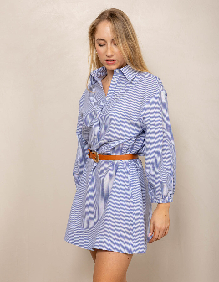 Kocca kort kleed blauw