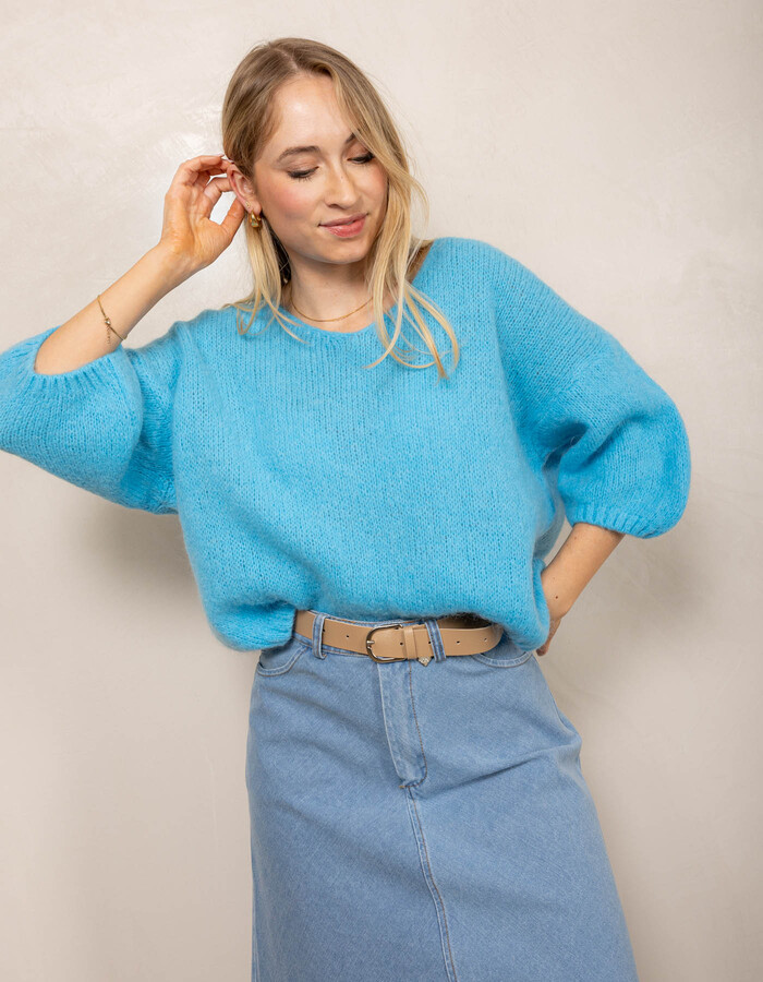 Amelie Amelie pull blauw