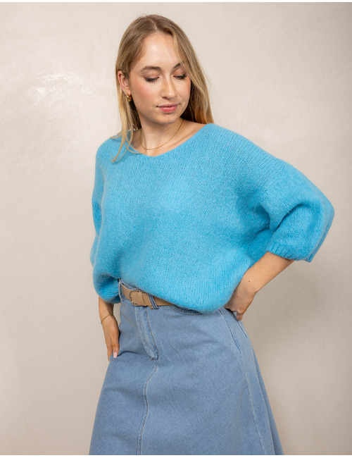 Amelie Amelie pull blauw