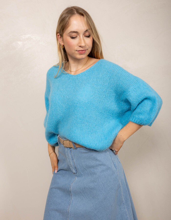 Amelie Amelie pull blauw