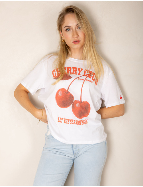 The Shirt Projects t-shirt korte mouw wit