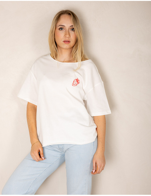 The Shirt Projects t-shirt korte mouw wit