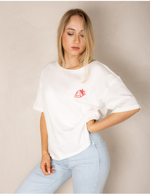 The Shirt Projects t-shirt korte mouw wit