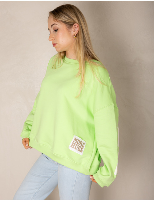 The Shirt Projects lange mouw sweater groen