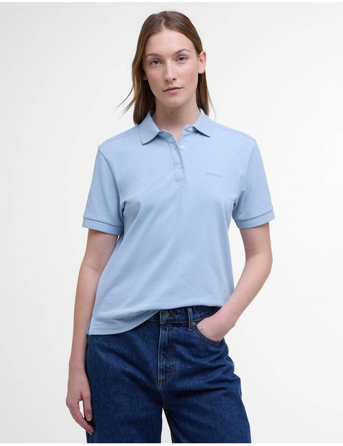 Barbour polo blauw