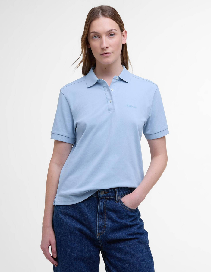 Barbour polo blauw
