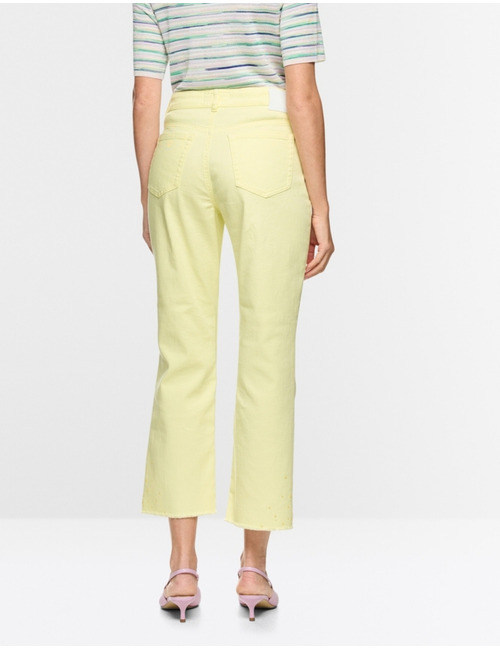 FORLI jeans met studs en franjes