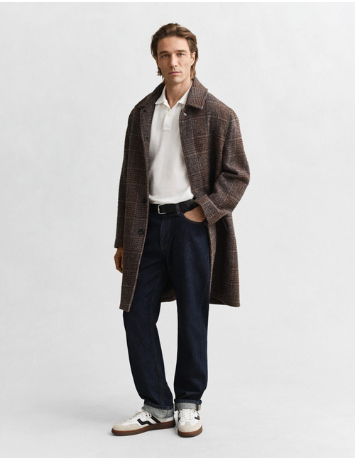 Regular Fit Shield piqué poloshirt