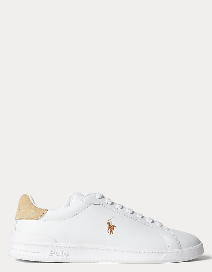 Heritage Court II leren sneaker