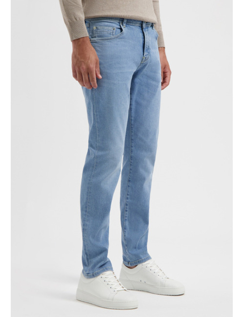 5-Pocket Indigo Denim Slim Fit