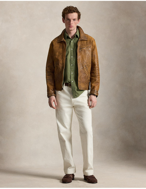 Custom Fit garment-dyed oxford hemd