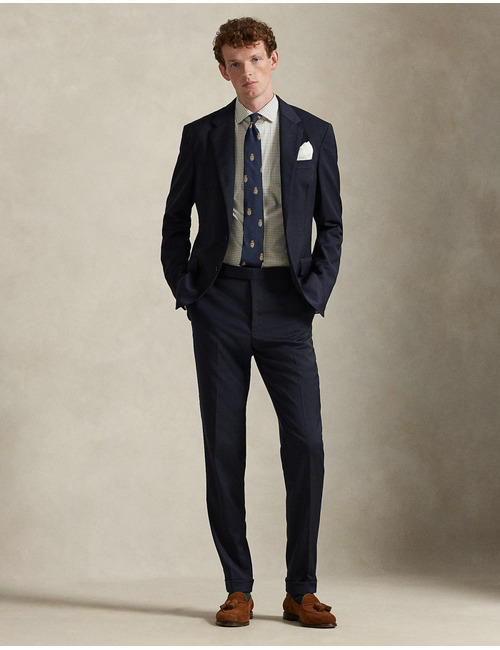 Slim fit stretch poplin hemd