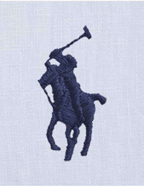 Linnen overhemd met klassieke pasvorm