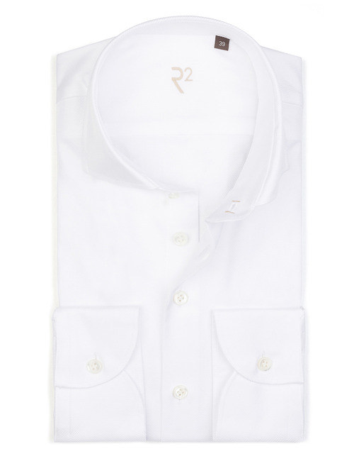 Modern fit wit twill hemd