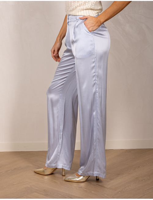 Ibana geklede broek blauw