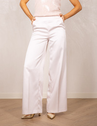 Twinset geklede broek roze