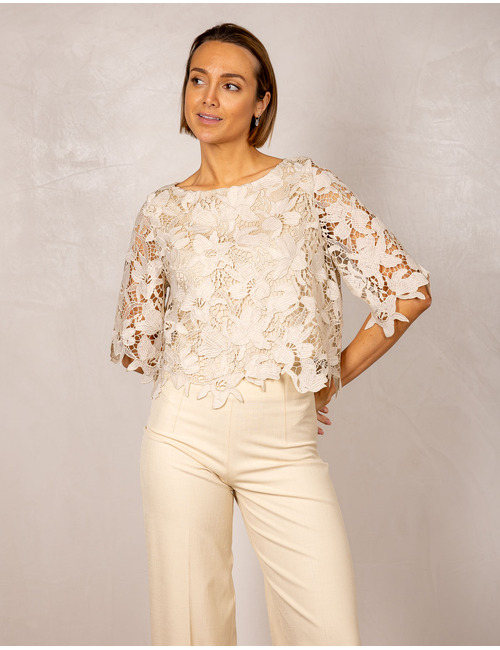 Oscar The Collection tops ecru