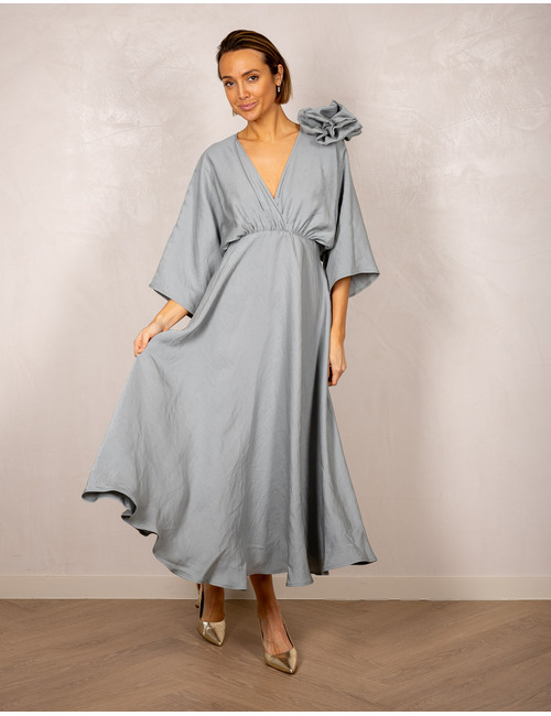 Nxi By Oni Onik lang kleed green