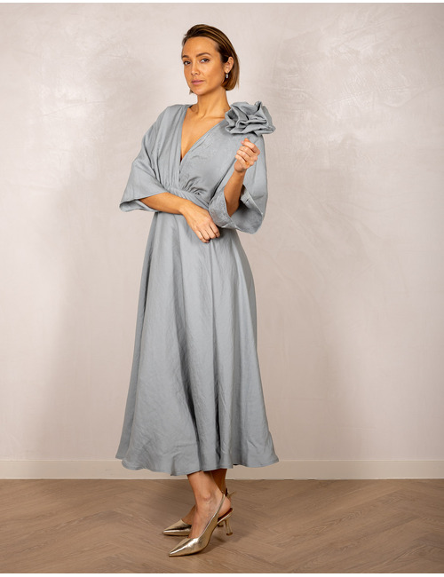 Nxi By Oni Onik lang kleed green