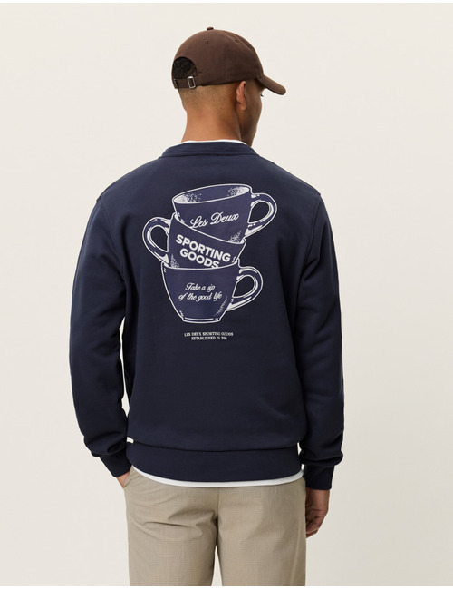 Ben artist sweatshirt in dark navy