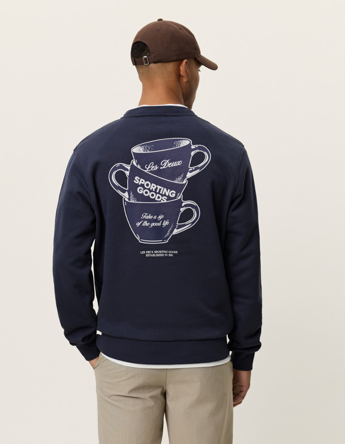 Ben artist sweatshirt in dark navy