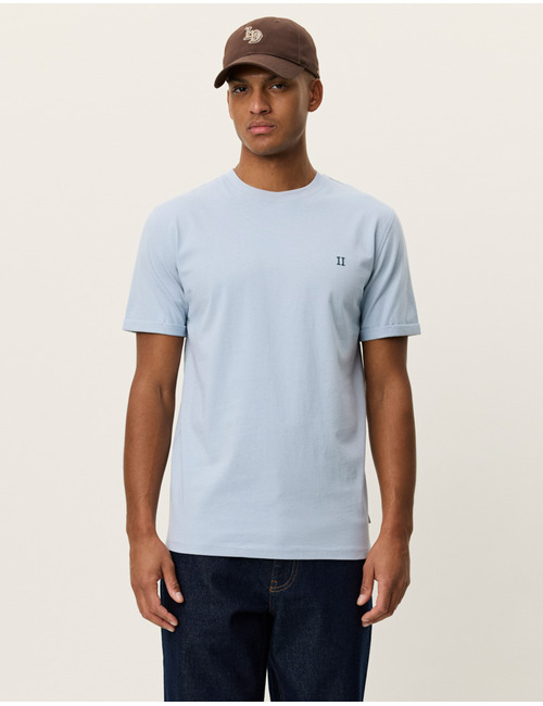 Norregaard contrast T-shirt in blue fog