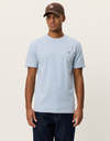 Norregaard contrast T-shirt in blue fog