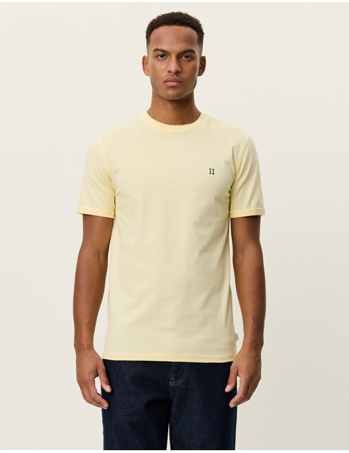 Norregaard contrast T-shirt in pale banana yellow