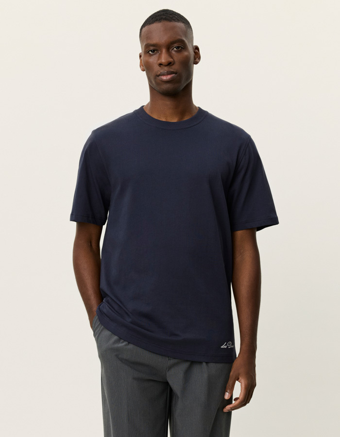 Ben artist T-shirt in dark navy