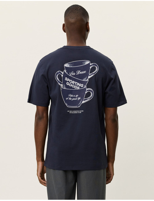 Ben artist T-shirt in dark navy