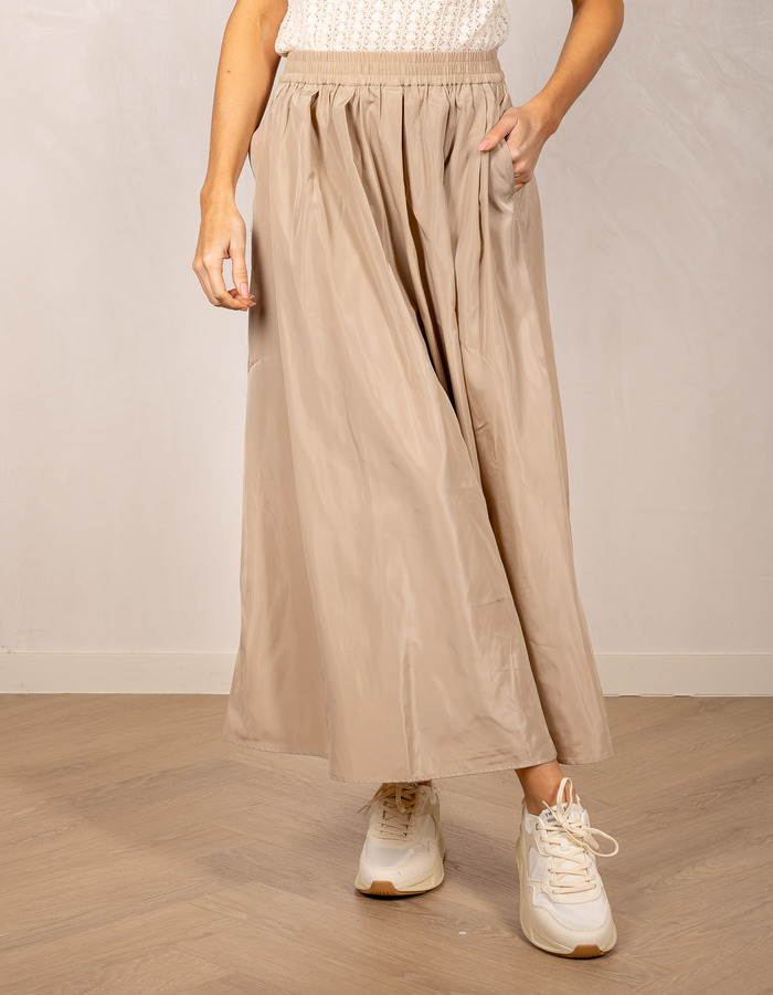 Ibana lange rok beige