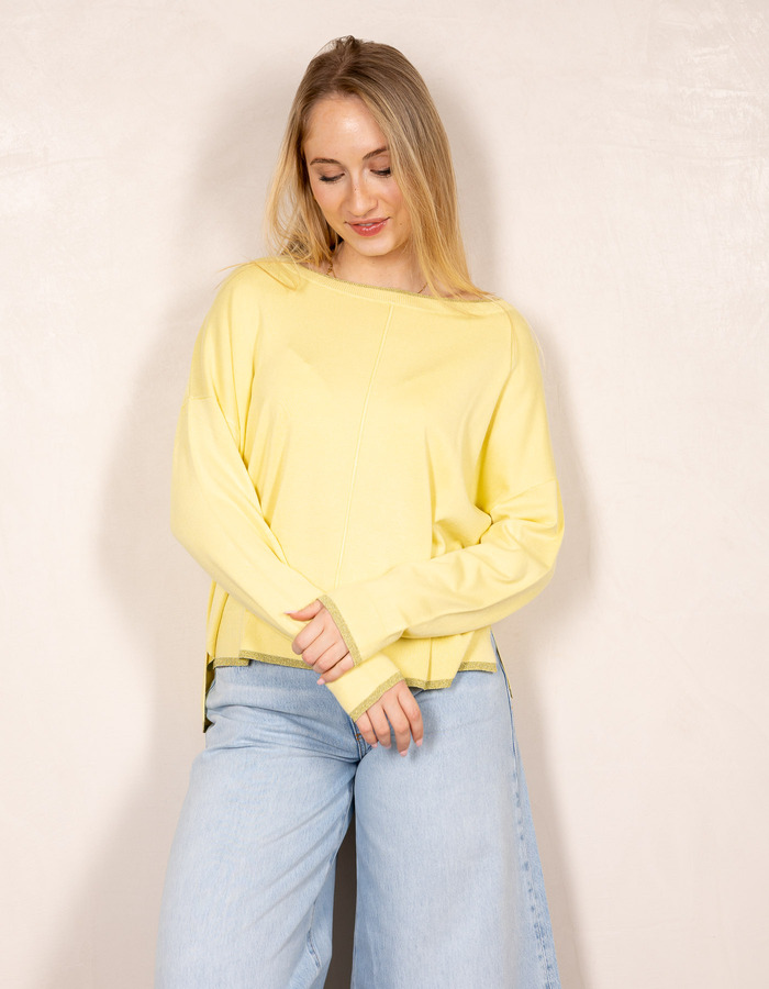 Liu Jo lange mouw sweater geel