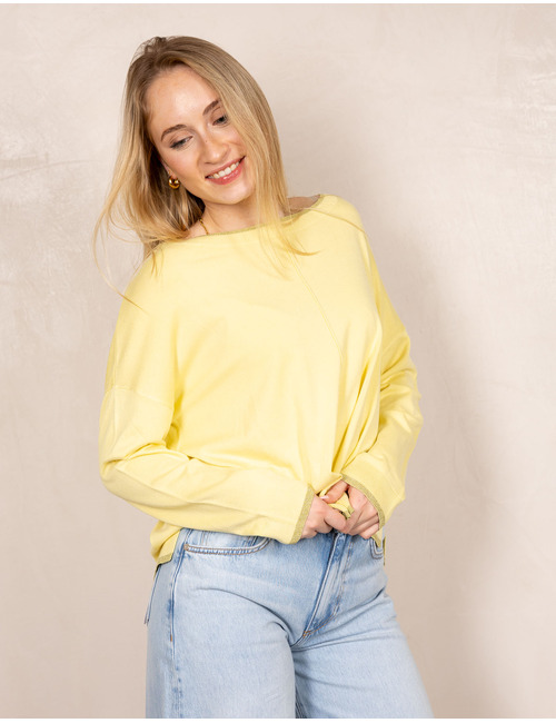 Liu Jo lange mouw sweater geel