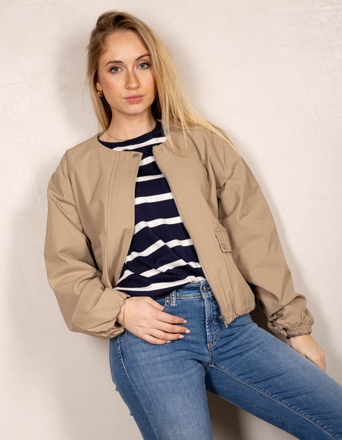 Freequent bomberjas beige