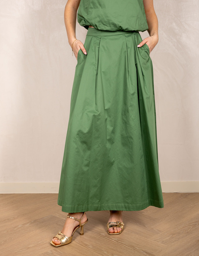 Lalotti lange rok groen