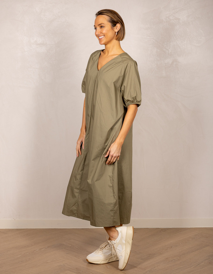 Jcsophie lang kleed kaki