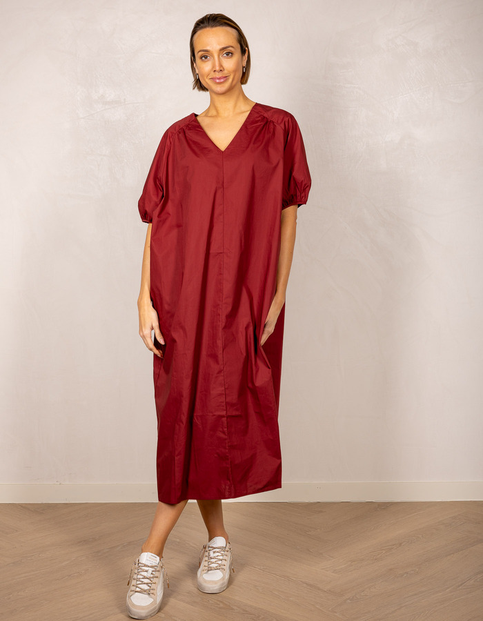 Jcsophie lang kleed rood