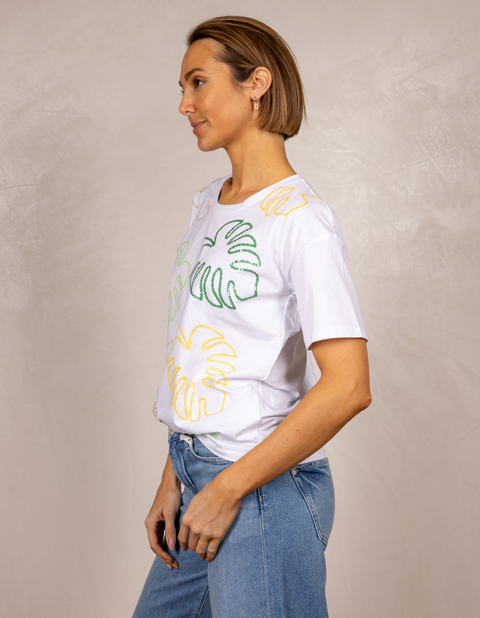 Leo & Ugo t-shirt korte mouw wit