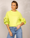 Due Amanti sweater groen